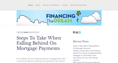 Desktop Screenshot of financingthedream.com
